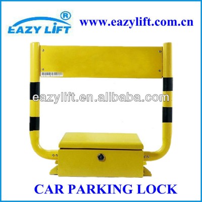 Remote control car parking lot space barrier/lock